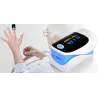 Digital finger pulse oximeter - heart beat meter - with LCD displayBlood pressure meters