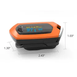 Finger pulse oximeter - blood heart rate monitor - rechargeableBlood pressure meters