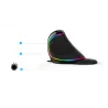 M618 Plus ergonomic vertical optical gaming wired mouse 6 buttons 4000 DPIMouses