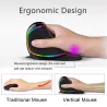 M618 Plus ergonomic vertical optical gaming wired mouse 6 buttons 4000 DPIMouses