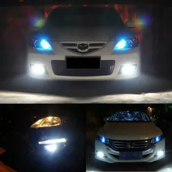 DC 12V H3 LED bulb fog driving car light 2 pcsH3