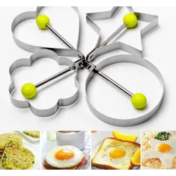 Formenformer aus Edelstahl für Eier und Pfannkuchen