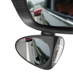 2 in 1 links & rechts 360 drehverstellbar Auto Rückblickspiegel