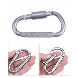Camping Karabinerhaken Schloss Clip Aluminiumlegierung