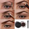 Wasserdichte Gel Augenbraue Henna mit Pinsel