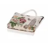 Leinwandtasche mit Blumenprint