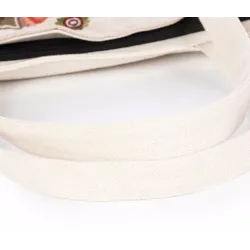 Leinwandtasche mit Blumenprint
