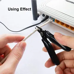 3,5 Zoll Diagonalzange Mini Drahtschneider Edelstahl