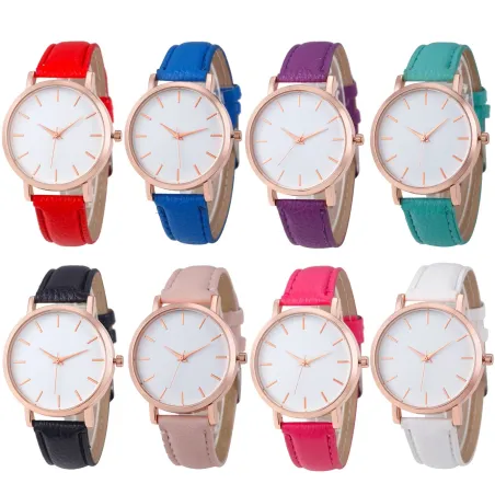 Casual Frauen Quarz Uhr