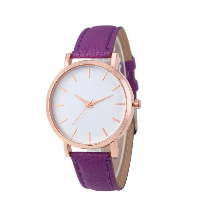 Casual Frauen Quarz Uhr