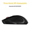 Kabellose optische Maus 2.4GHz USB 3.0 2000DPI einstellbar