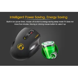 Kabellose optische Maus 2.4GHz USB 3.0 2000DPI einstellbar