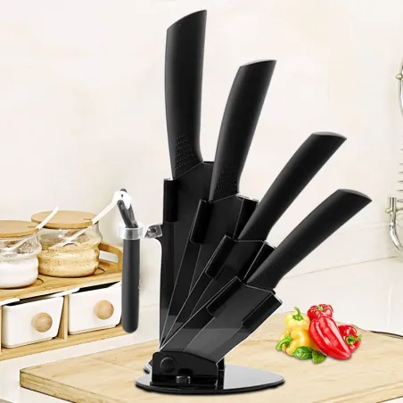 Keramikmesser Set - Peeling - Halter