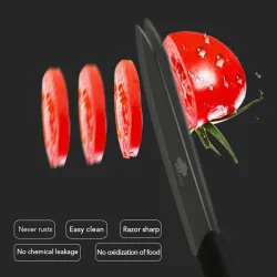 Keramikmesser Set - Peeling - Halter