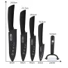 Keramikmesser Set - Peeling - Halter