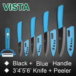 Keramikmesser Set - Peeling - Halter