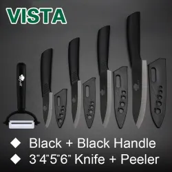 Keramikmesser Set - Peeling - Halter