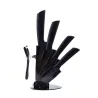 Ceramic knives set - peeler - holderCeramic