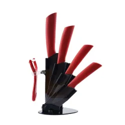 Keramikmesser Set - Peeling - Halter