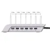 Universal USB Ladestation Stand mit 6 Port & 6 Kabeln 5V10.2A
