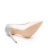 Kristall Strass Mesh - hohe Fersenpumpen