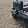 Skateboard Motorrad Lenker - drehbare Klemmhalterung - Halterung für GoPro Hero Action