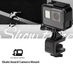 Skateboard Motorrad Lenker - drehbare Klemmhalterung - Halterung für GoPro Hero Action