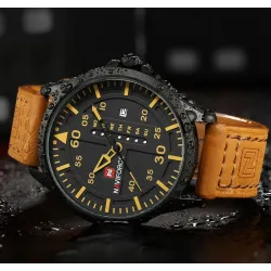 NAVIFORCE - leather band - quartz watchWatches