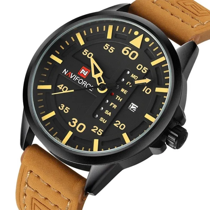 NAVIFORCE - leather band - quartz watchWatches