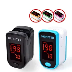 LED-Anzeige - Fingerpulsoximeter mit Schutzgehäuse