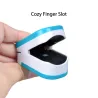 LED-Anzeige - Fingerpulsoximeter mit Schutzgehäuse