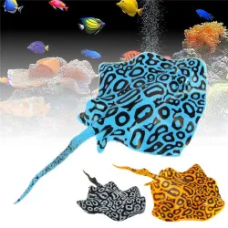 Aquarium Dekoration - Leuchten im Dunkeln - Silikon Manta