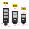 30W - 60W - 90W LED Solar Straßenleuchte - PIR Bewegungssensor - Fernbedienung - wasserdicht