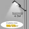 30W - 60W - 90W LED Solar Straßenleuchte - PIR Bewegungssensor - Fernbedienung - wasserdicht