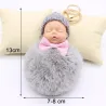 Babypuppe schlafen - Schlüsselanhänger