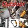 Safety buckle - aluminum carabiner with lock 6 piecesSurvival tools