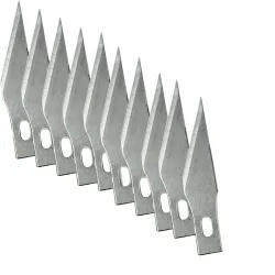 Klingen für Holzschnitzerei - Gravurmesser - 10 Stück