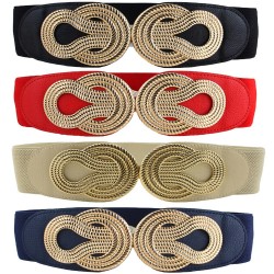 Vintage chinesischer Knoten - elastisches Lederband