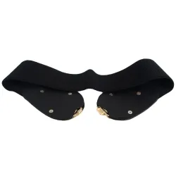 Vintage Chinese knot - elastic leather beltBelts