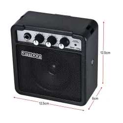 Tragbarer Mini 5W Verstärker & Lautsprecher für Gitarre und Ukulele - Akku