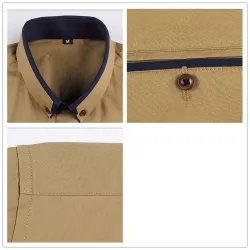 Kurze Ärmel elegantes Hemd