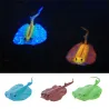 Aquariendekoration - Silikon leuchtender Stingray mit Sauger
