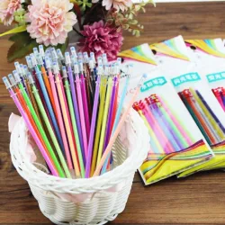 Fluorescent - colorful - gel drawing pens 24 / 48 pcsPens & Pencils