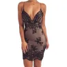 Sexy - Pailletten Minikleid