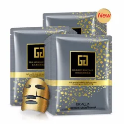 BIOSQUA Gold - feuchtigkeitsspendende Gesichtsmaske