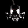 Chrom Totenkopf - LED - Motorrad Signalleuchten - Indikatoren für Honda Yamaha Harley Chopper - 2pcs