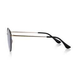 Retro ovale Sonnenbrille - UV-Schutz - unisex