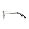 Retro ovale Sonnenbrille - UV-Schutz - unisex