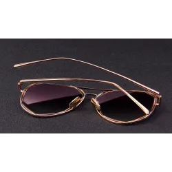 Twin-beams coating mirror - sunglasses - unisexSunglasses