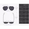 Twin-Beams-Beschichtungsspiegel - Sonnenbrille - unisex